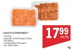 Metro Lachs Filetportionen Angebot
