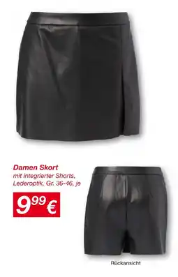 KiK Damen Skort Angebot