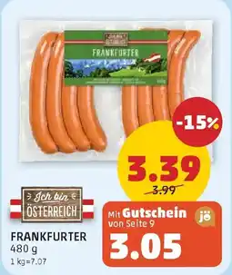 PENNY Frankfurter Angebot