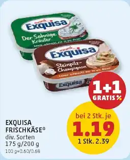PENNY Exquisa Frischkäse Angebot
