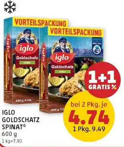 PENNY iglo Goldschatz Spinat Angebot