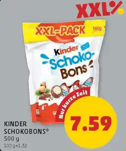 PENNY Kinder Schokobons Angebot