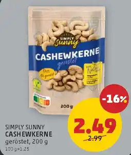 PENNY Simply Sunny Cashewkerne Angebot