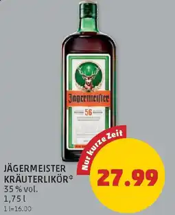 PENNY Jägermeister Kräuterlikör Angebot