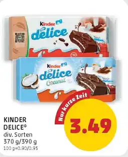 PENNY Kinder Delice Angebot