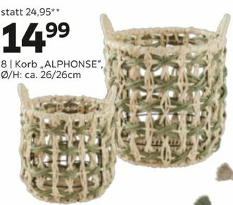 Mömax Korb Alphonse Angebot