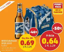 PENNY Wieselburger Bier Gold Angebot