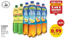 PENNY Pfanner Eistee Angebot