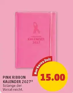 PENNY Pink Ribbon Kalender 2027 Angebot