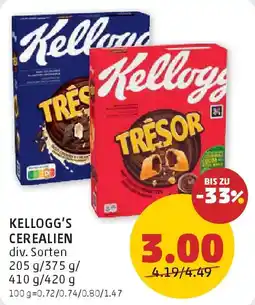 PENNY Kellogg's Cerealien Angebot