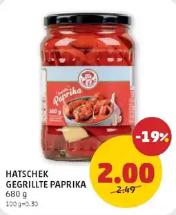 PENNY Hatschek Gegrillte Paprika Angebot