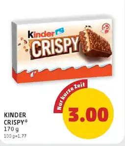 PENNY Kinder Crispy Angebot