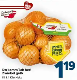 Billa Da komm' ich her! Zwiebel gelb Angebot