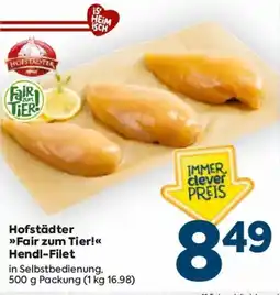 Billa Hofstädter Fair zum Tier! Hendli-Filet Angebot