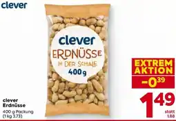 Billa clever Erdnüsse Angebot
