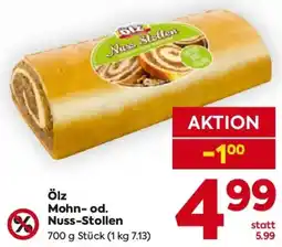 Billa Ölz Mohn-od. Nuss-Stollen Angebot
