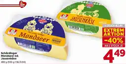 Billa Schärdinger Mondseer od. Jausenkäse Angebot