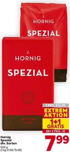 Billa Hornig Spezial Angebot