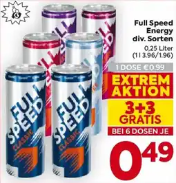 Billa Full Speed Energy Angebot