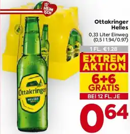 Billa Ottakringer Helles Angebot