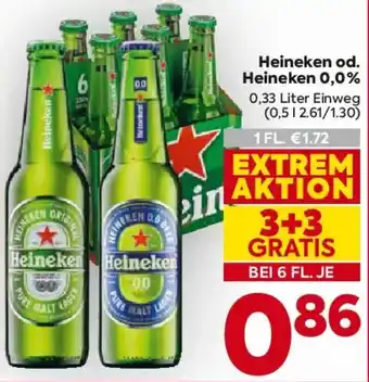 Heineken od. Heineken 0,0%