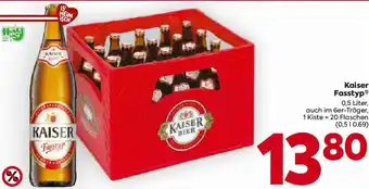 Billa Kaiser Fasstyp Angebot