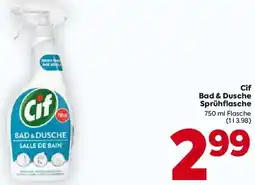 Billa Cif Bad & Dusche Sprühflasche Angebot