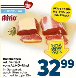 Billa Rostbraten od. Beiried vom ALMO-Rind Angebot