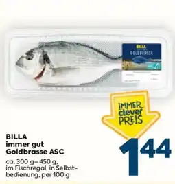 Billa BILLA immer gut Goldbrasse ASC Angebot