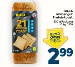 Billa BILLA immer gut Proteintoast Angebot