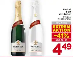 Billa Henkell Sekt Angebot