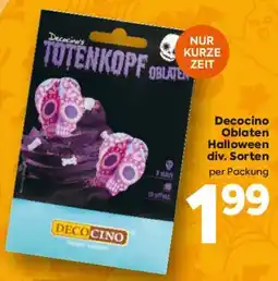 Billa Decocino Obleten Halloween Angebot