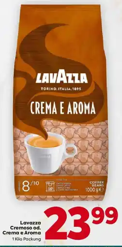 Billa Lavazza Cremoso od. Crema e Aroma Angebot