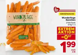 Billa Wunderlinge Karotten Angebot
