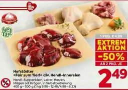 Billa Hofstädter »Fair zum Tier!« Hendl-Innereien Angebot