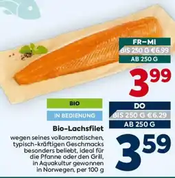 Billa Bio-Lachsfilet Angebot