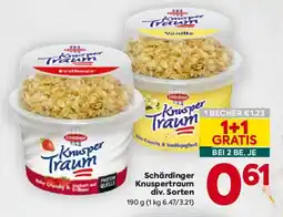 Billa Schärdinger Knuspertraum Angebot