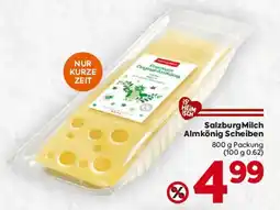 Billa SalzburgMilch Almkönig Scheiben Angebot