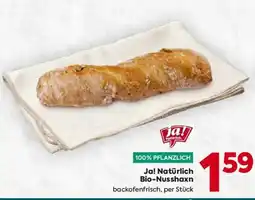 Billa Ja! Natürlich Bio-Nussbahn Angebot