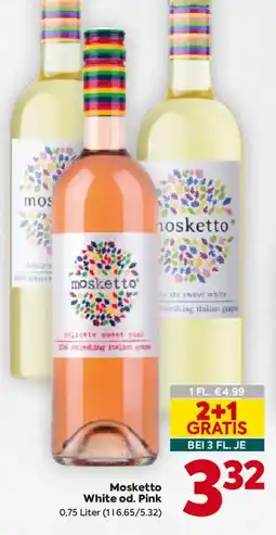 Billa Mosketto White od. Pink Angebot