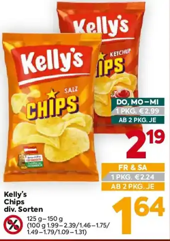 Billa Kelly's Chips Angebot