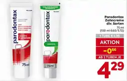 Billa Parodontax Zahncreme Angebot
