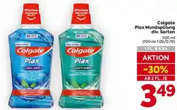 Billa Colgate Plax Mundspülung Angebot