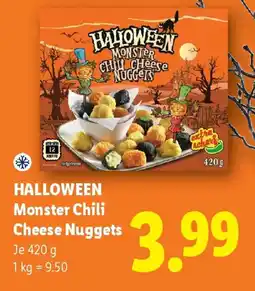 Lidl Halloween Monster Chili Cheese Nuggets Angebot
