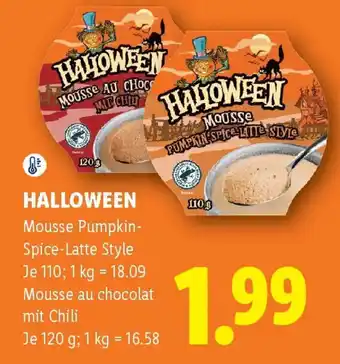 Halloween Mousse Pumpkin-Spice-Latte Style