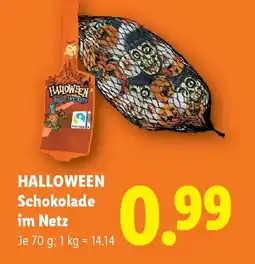 Lidl Halloween Schokolade Angebot