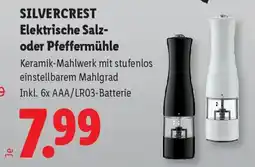 Lidl Silvercrest Elektrische Salz- oder Pfeffermühle Angebot