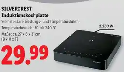 Lidl Silvercrest Induktionskochplatte Angebot