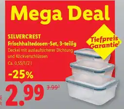 Lidl Silvercrest Frischhaltedosen-Set Angebot
