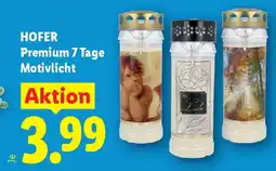 Lidl HOFER Premium 7 Tage Motivlicht Angebot